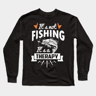 Fishing Therapy Long Sleeve T-Shirt